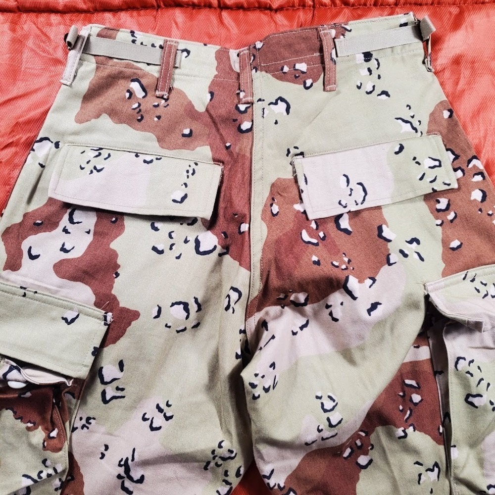 TROUSERS DESERT CAMOUFLAGE PATTERN COMBAT SIZE‎ SMALL 28 x 28 - Picture 11 of 12